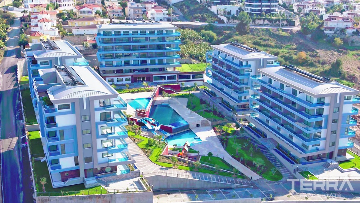 Exclusive apartments with sea view in Kargıcak, Alanya – Eco Marine - 21841