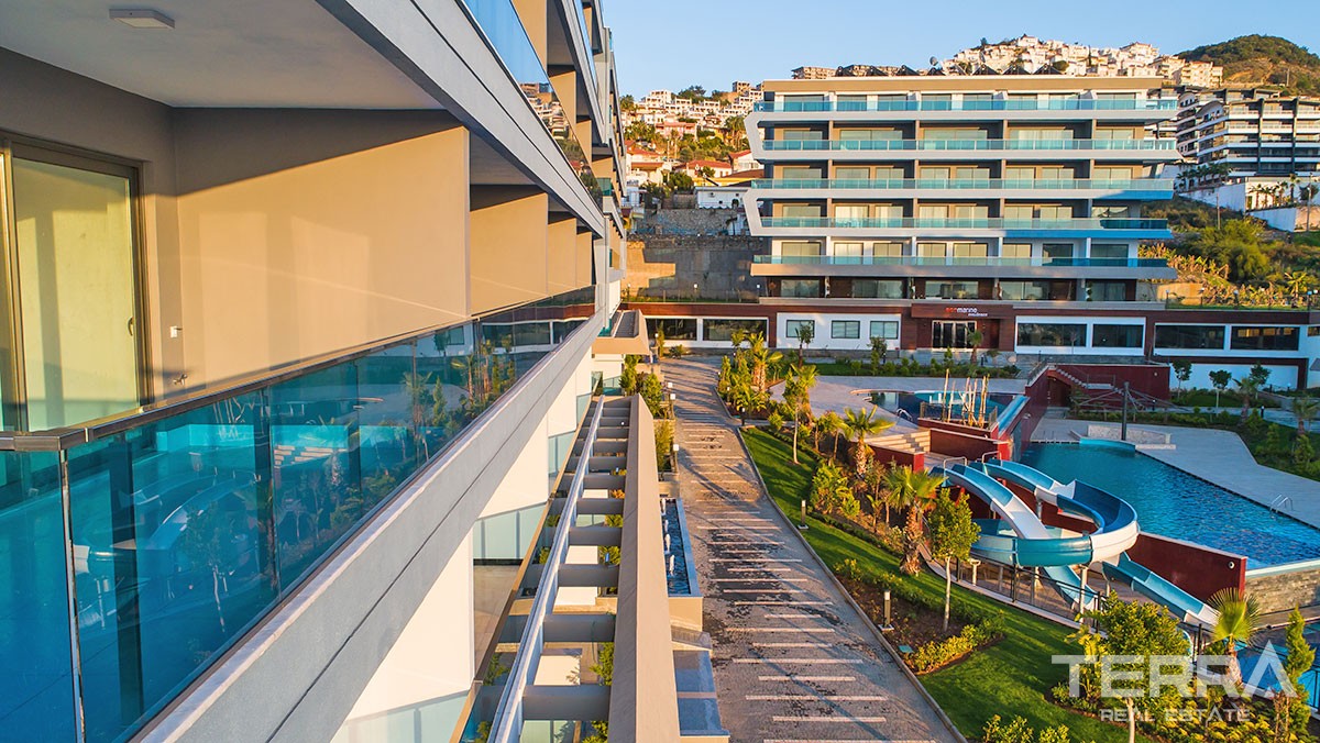 Exclusive apartments with sea view in Kargıcak, Alanya – Eco Marine - 21844