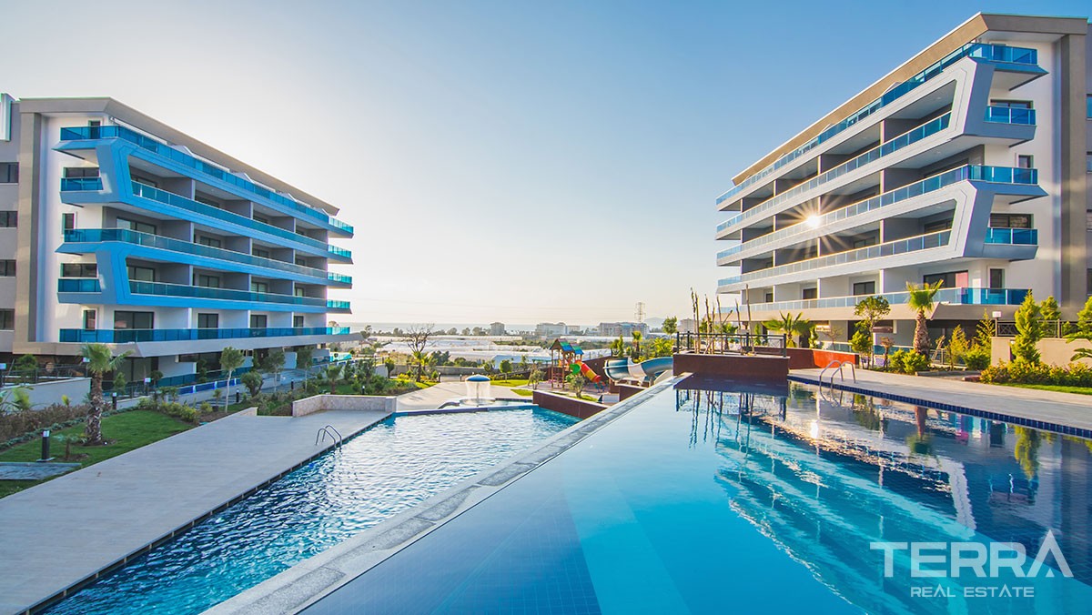 Exclusive apartments with sea view in Kargıcak, Alanya – Eco Marine - 21853