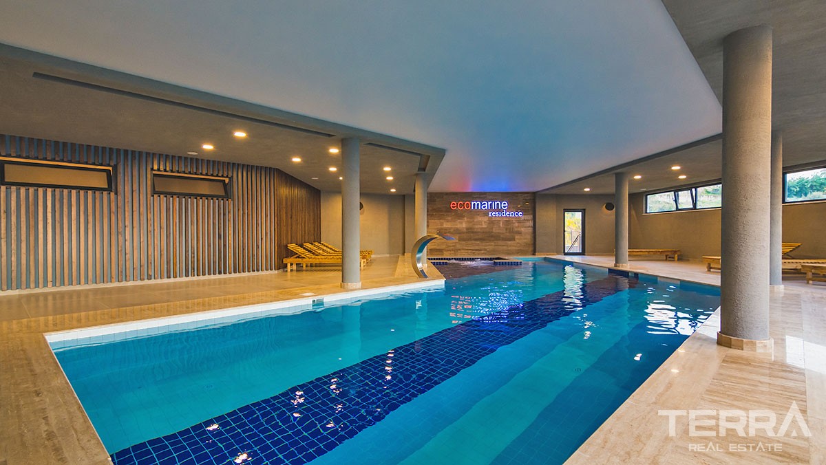Exclusive apartments with sea view in Kargıcak, Alanya – Eco Marine - 21857