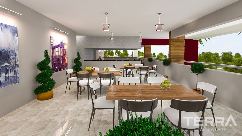 Spacious apartments with panoramic Alanya view - 8790