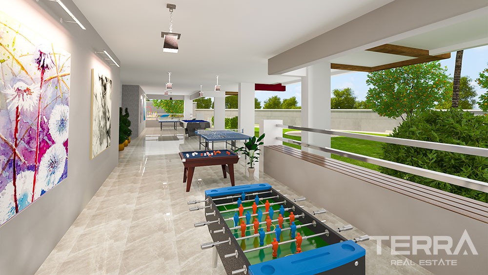Spacious apartments with panoramic Alanya view - 8793