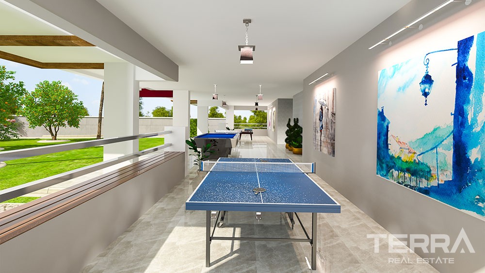 Spacious apartments with panoramic Alanya view - 8794