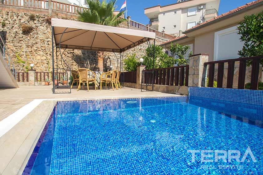 Sea view villas for sale in Alanya, Kargicak - 8816