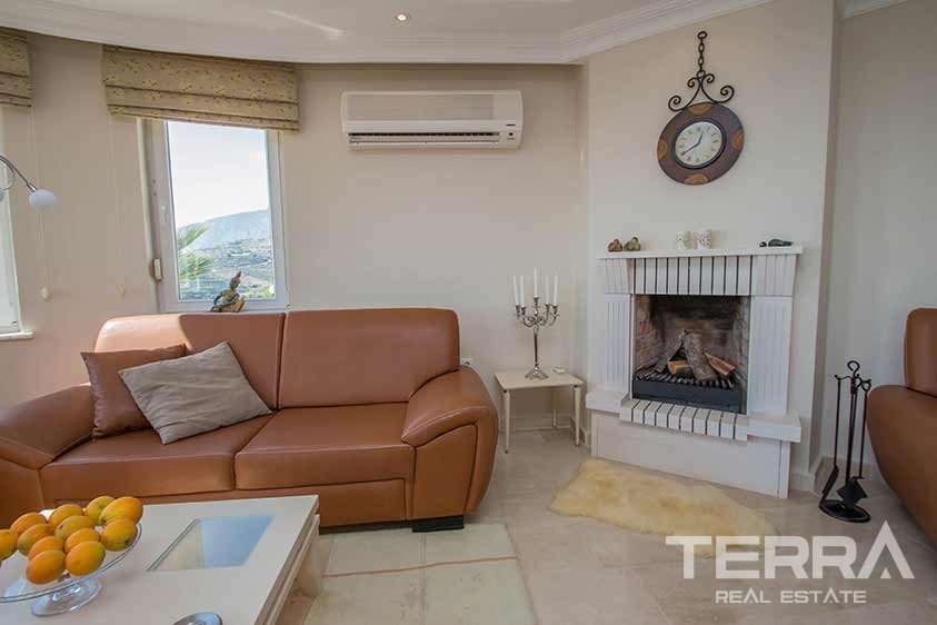 Sea view villas for sale in Alanya, Kargicak - 8830