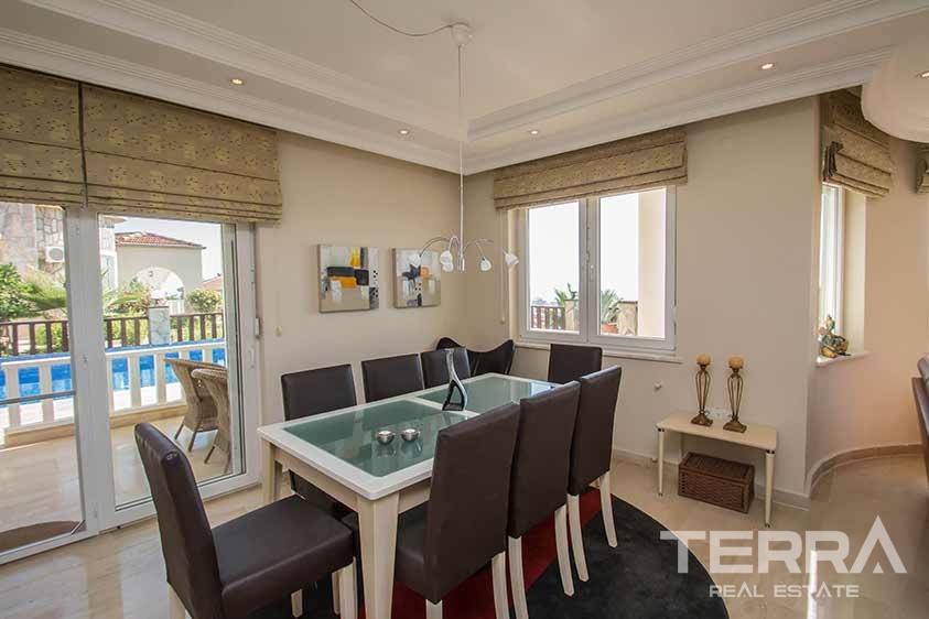 Sea view villas for sale in Alanya, Kargicak - 8832