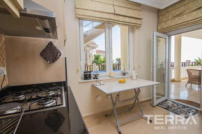 Sea view villas for sale in Alanya, Kargicak - 8838