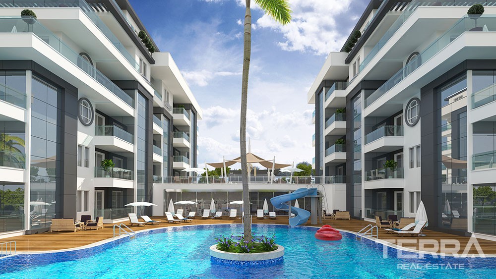 Luxury apartments with large terraces in Kestel, Alanya - 8895