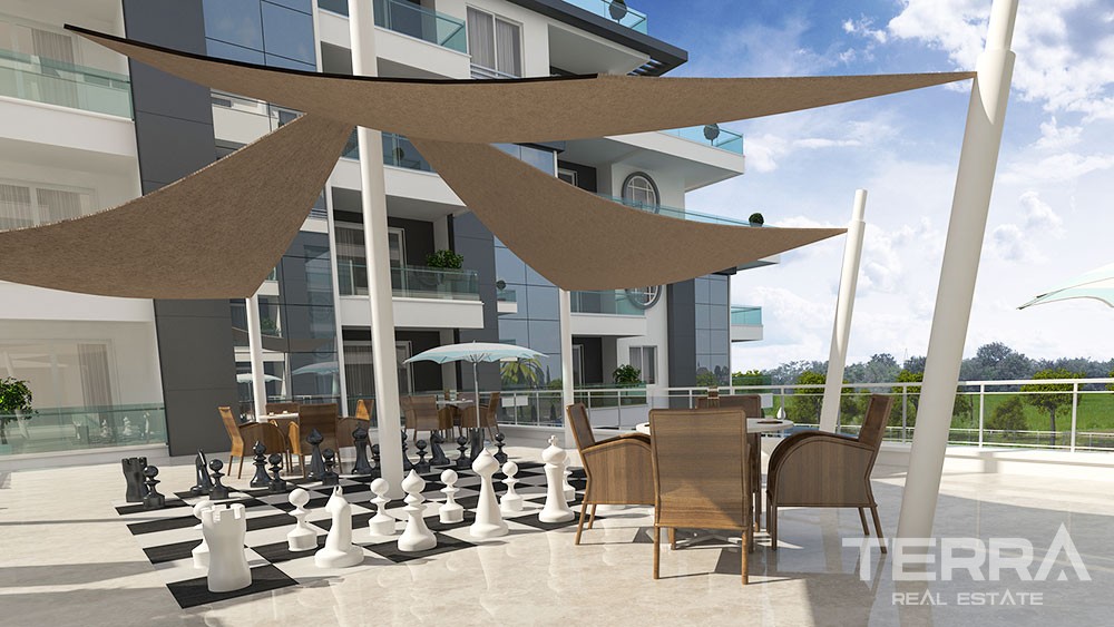 Luxury apartments with large terraces in Kestel, Alanya - 8899