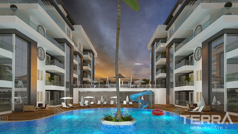 Luxury apartments with large terraces in Kestel, Alanya - 8918