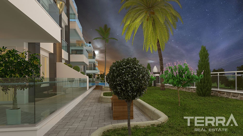 Luxury apartments with large terraces in Kestel, Alanya - 8921