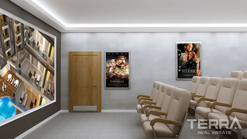 Luxury apartments with large terraces in Kestel, Alanya - 8932