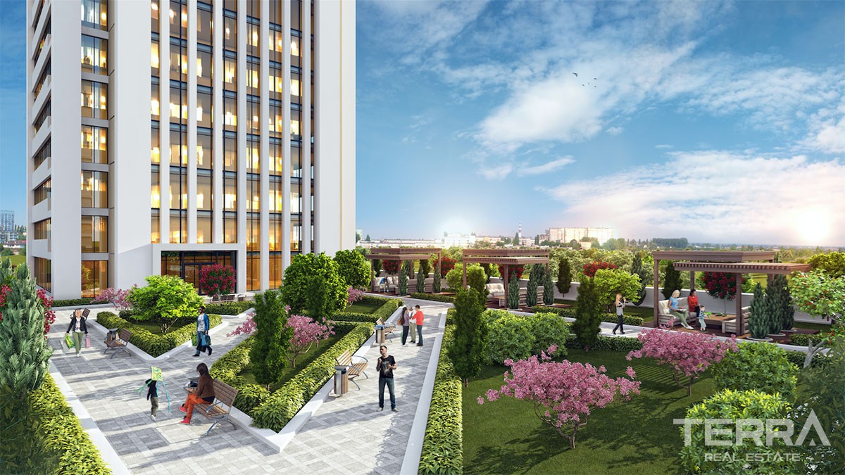 Geräumige Wohnungen zum Verkauf in Istanbul, Bahçesehir - 9074