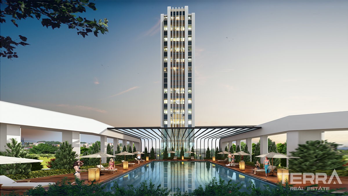 Geräumige Wohnungen zum Verkauf in Istanbul, Bahçesehir - 9085