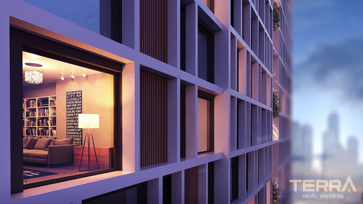 Luxuriöse Wohnungen zu Verkaufen in Istanbul Levent - 9160