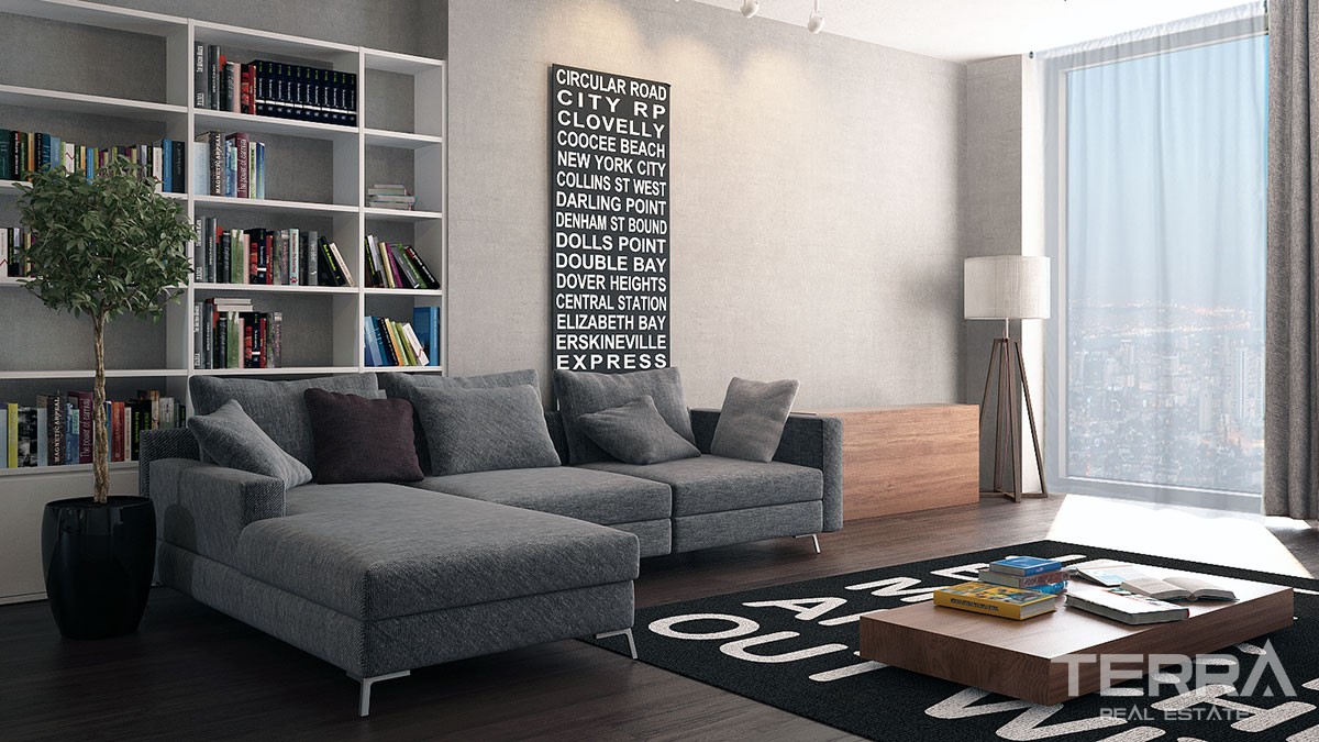Luxuriöse Wohnungen zu Verkaufen in Istanbul Levent - 9175