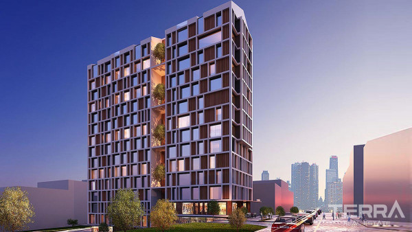 Luxuriöse Wohnungen zu Verkaufen in Istanbul Levent