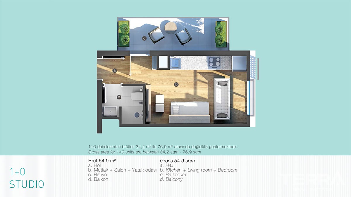 Apartments for sale in Istanbul Esenyurt - 9230
