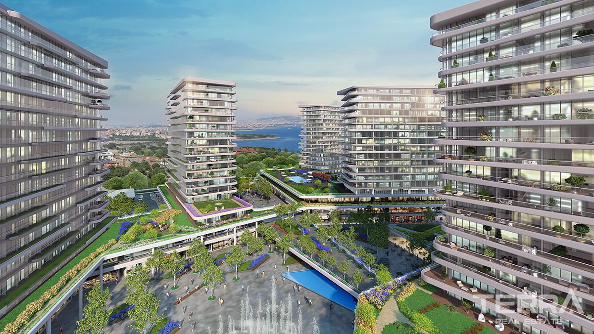 Sea front apartments for sale in Istanbul - 9264