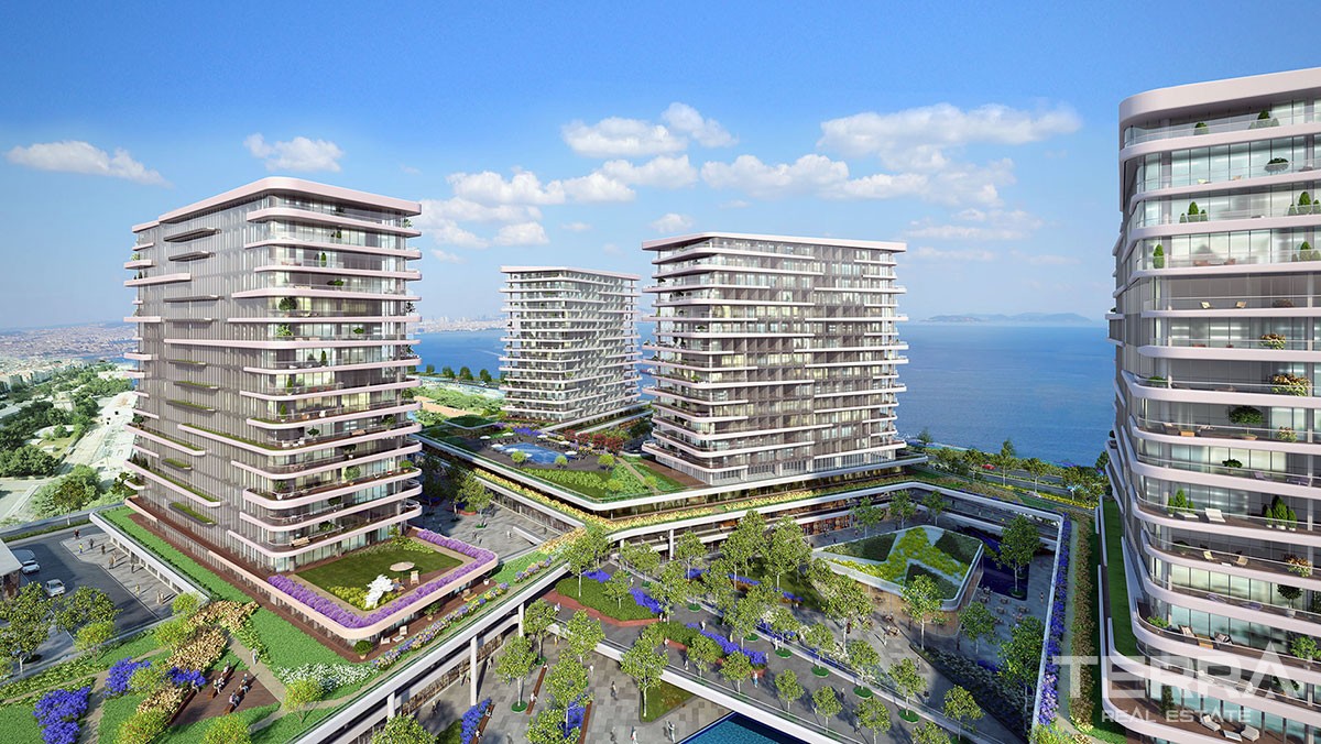 Sea front apartments for sale in Istanbul - 9265