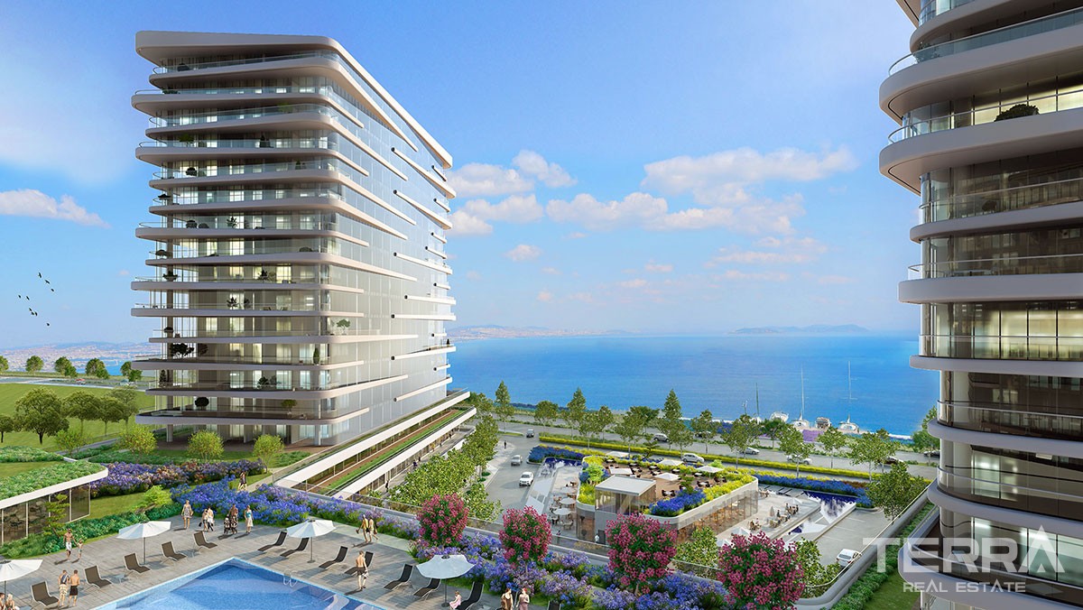 Sea front apartments for sale in Istanbul - 9268