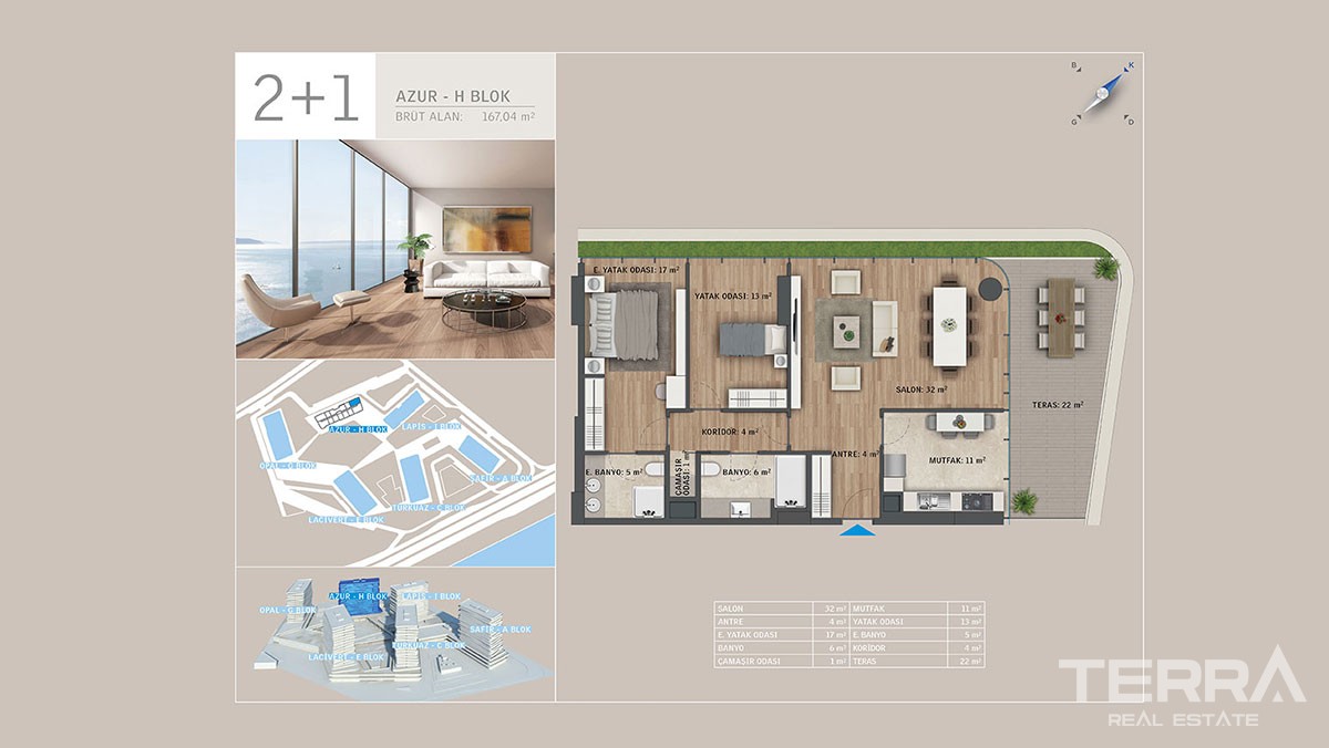 Sea front apartments for sale in Istanbul - 9276