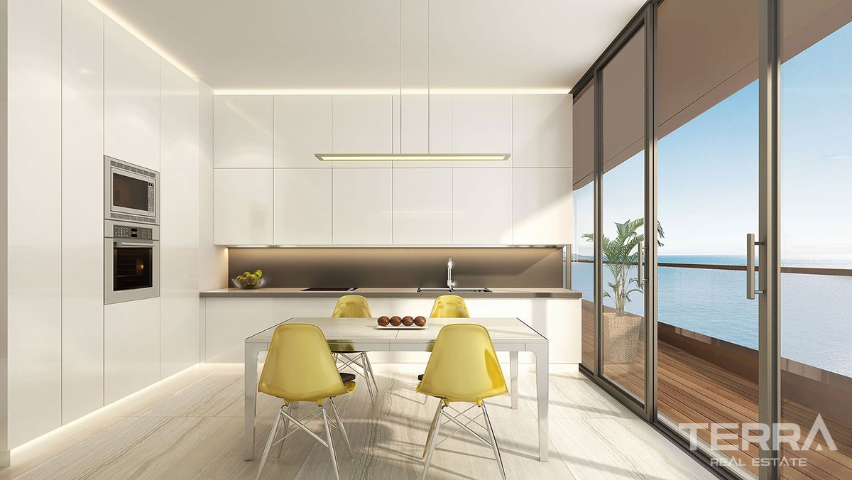 Sea front apartments for sale in Istanbul - 9287