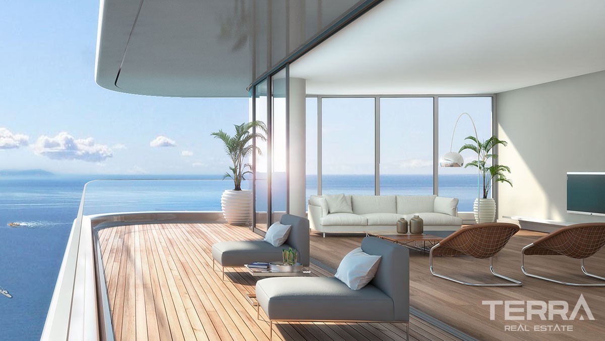 Sea front apartments for sale in Istanbul - 9289