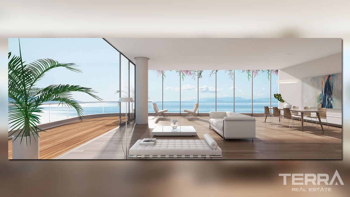 Sea front apartments for sale in Istanbul - 9293