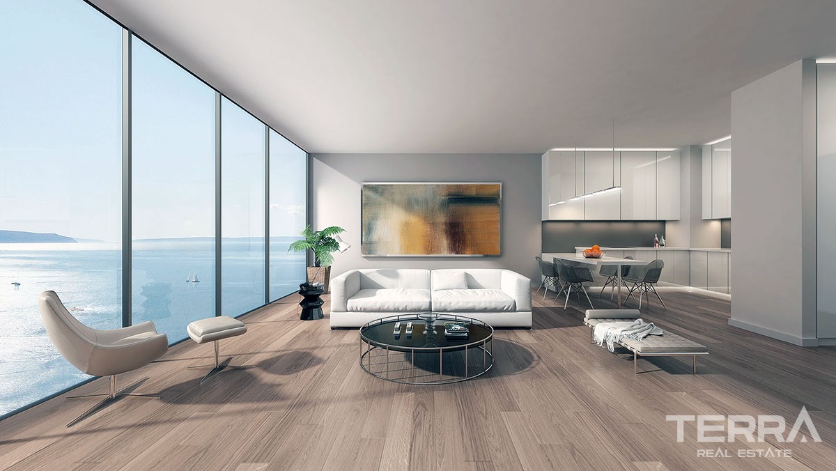 Sea front apartments for sale in Istanbul - 9295