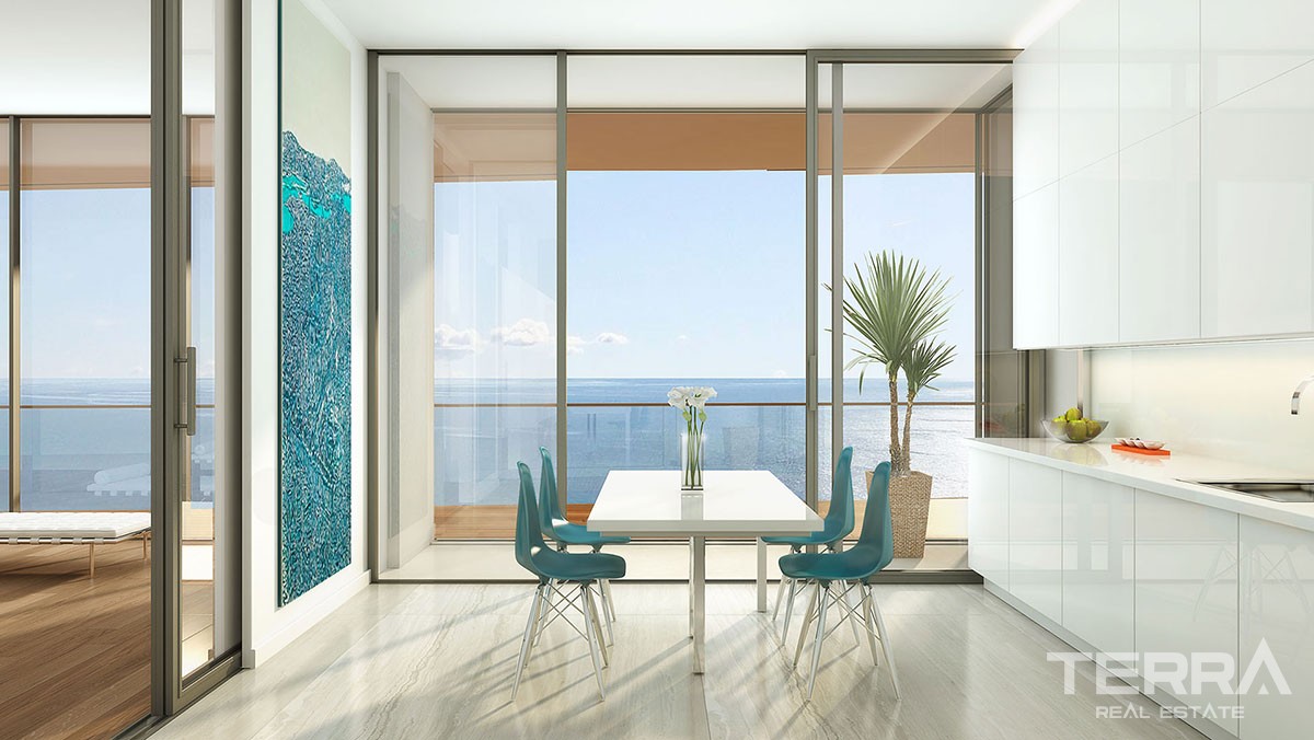 Sea front apartments for sale in Istanbul - 9296