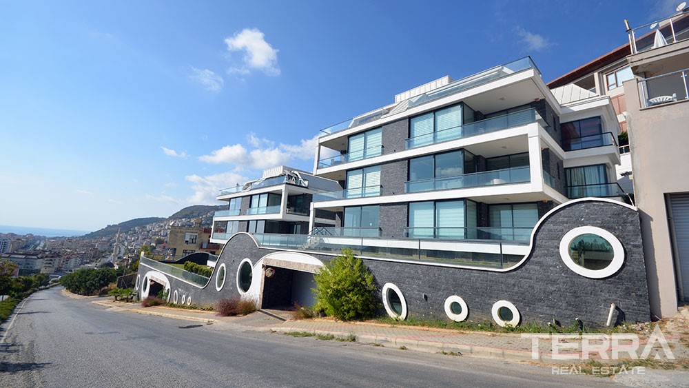 Monte Mare New Panoramic View Apartment for Sale in Alanya Bektaş - 9297