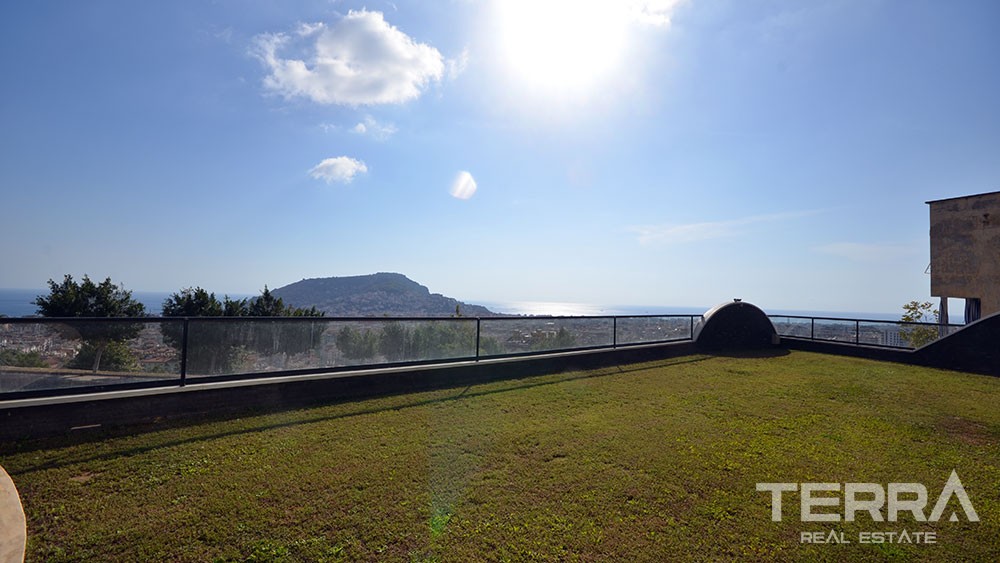 Monte Mare New Panoramic View Apartment for Sale in Alanya Bektaş - 9300