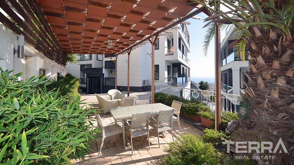 Monte Mare New Panoramic View Apartment for Sale in Alanya Bektaş - 9306