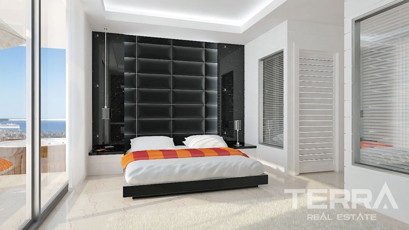 Monte Mare New Panoramic View Apartment for Sale in Alanya Bektaş - 9310