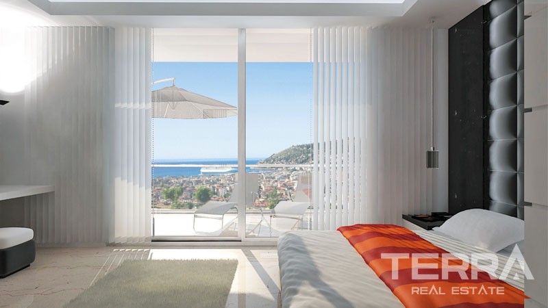 Monte Mare New Panoramic View Apartment for Sale in Alanya Bektaş - 9311