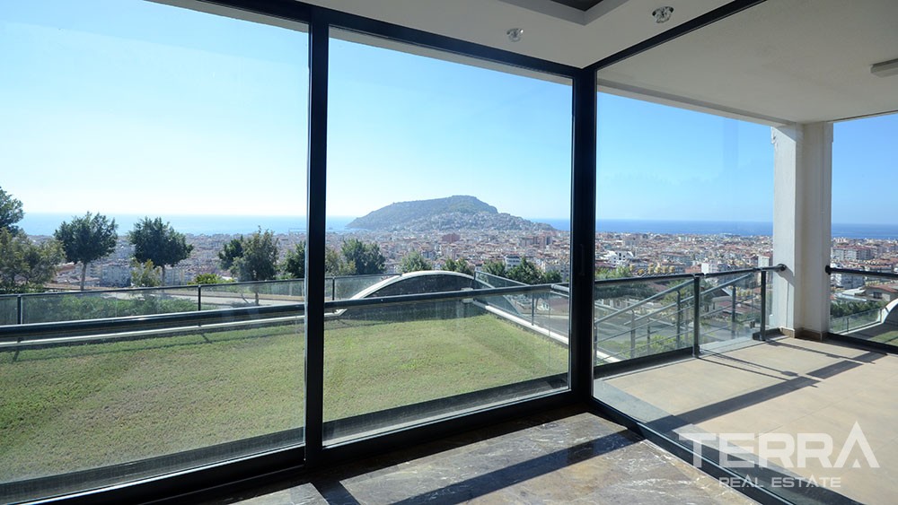 Monte Mare New Panoramic View Apartment for Sale in Alanya Bektaş - 9317
