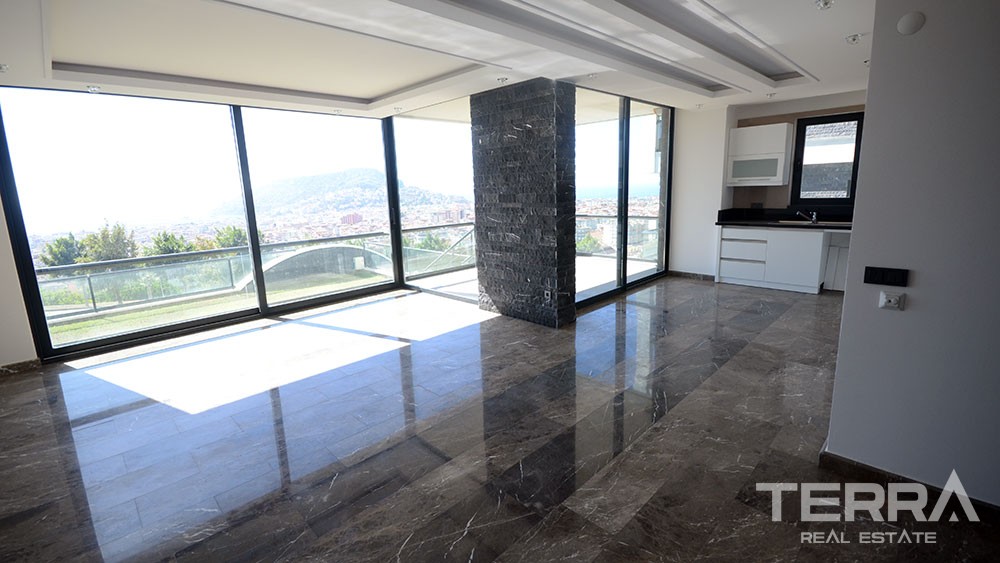 Monte Mare New Panoramic View Apartment for Sale in Alanya Bektaş - 9320