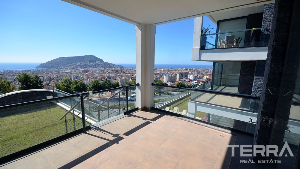 Monte Mare New Panoramic View Apartment for Sale in Alanya Bektaş - 9336