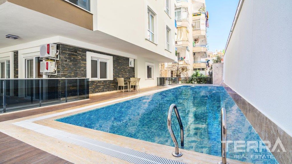 1 Schlafzimmerwohnungen zum Verkauf im Stadtzentrum von Alanya - 9341