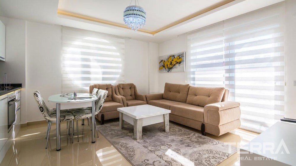1 Schlafzimmerwohnungen zum Verkauf im Stadtzentrum von Alanya - 9352