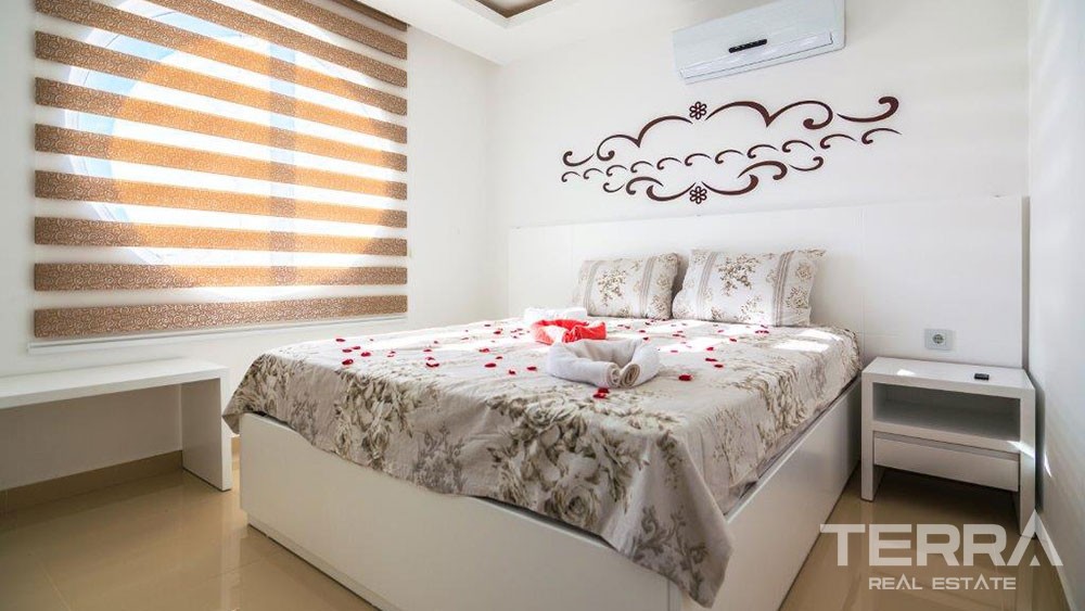 1 Schlafzimmerwohnungen zum Verkauf im Stadtzentrum von Alanya - 9355