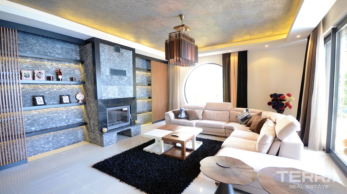 Villas for sale in Bektas, Alanya with pool & garage - 9550