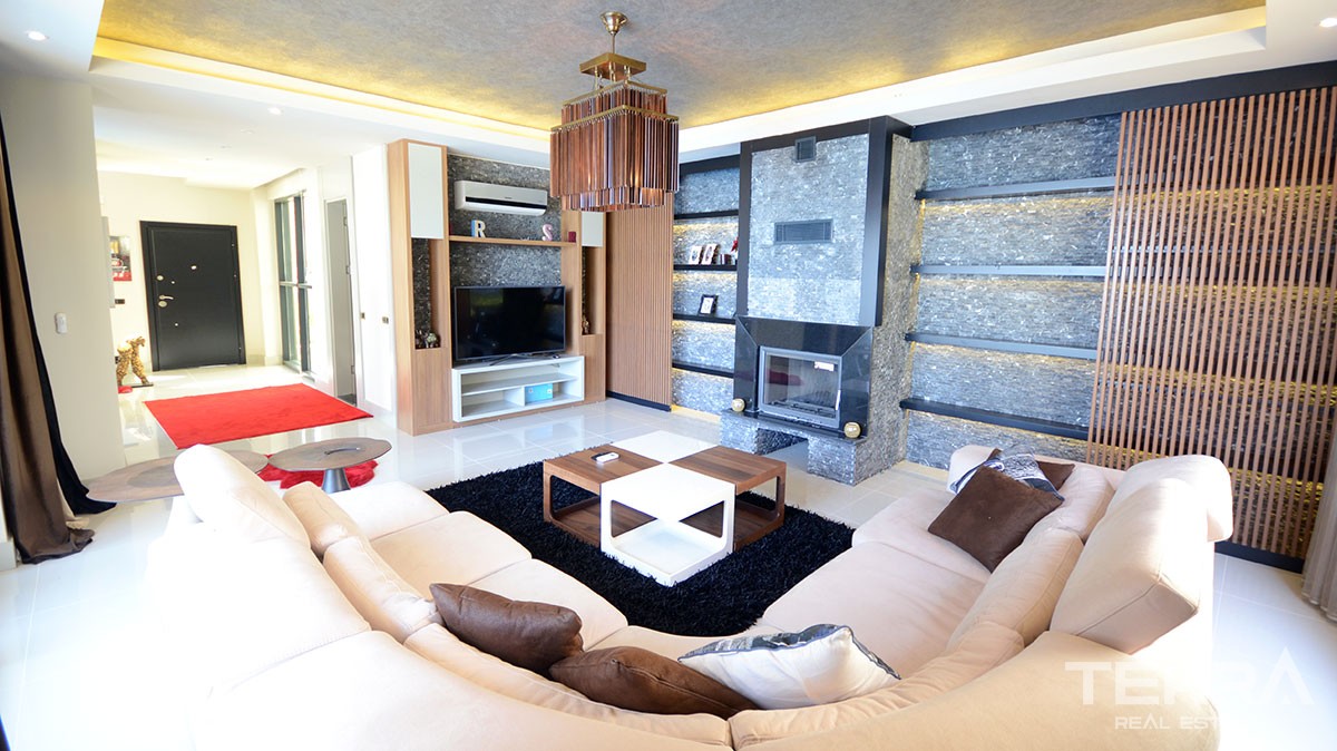 Villas for sale in Bektas, Alanya with pool & garage - 9551