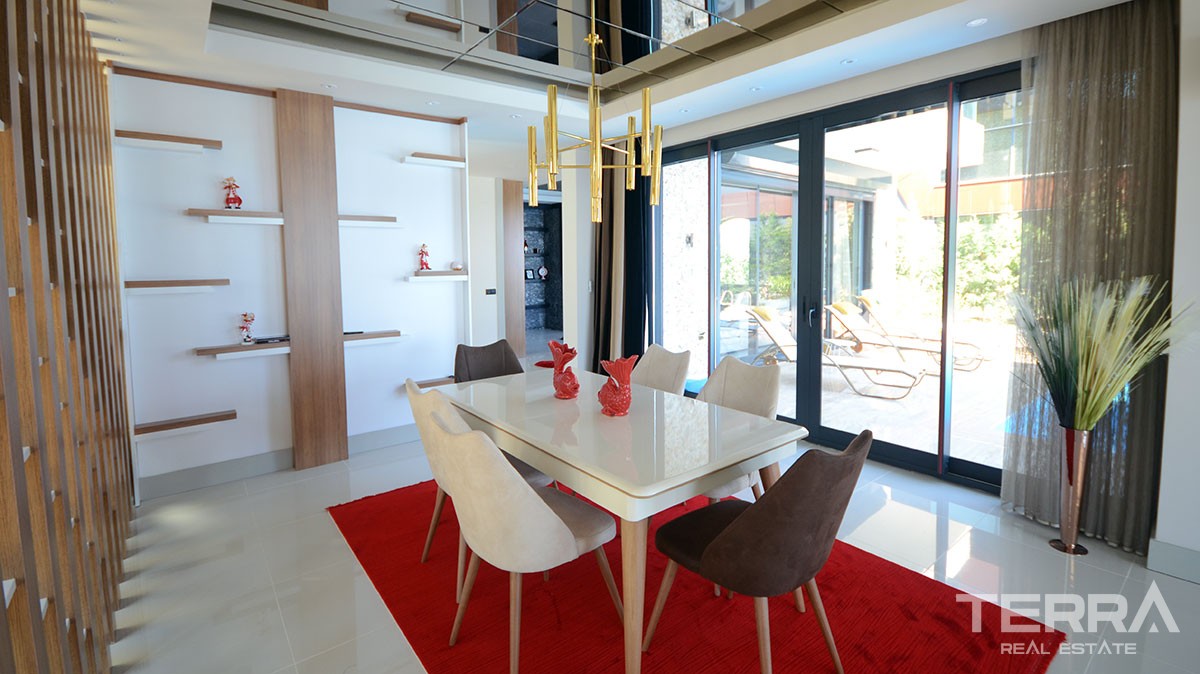 Villas for sale in Bektas, Alanya with pool & garage - 9552