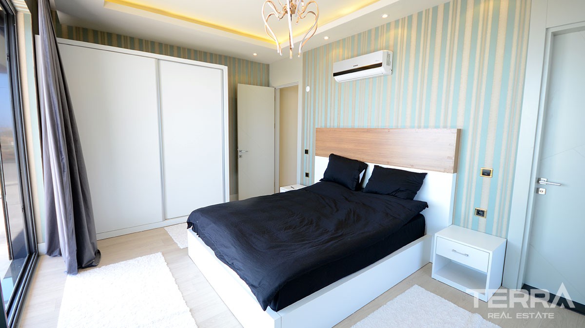 Villas for sale in Bektas, Alanya with pool & garage - 9559