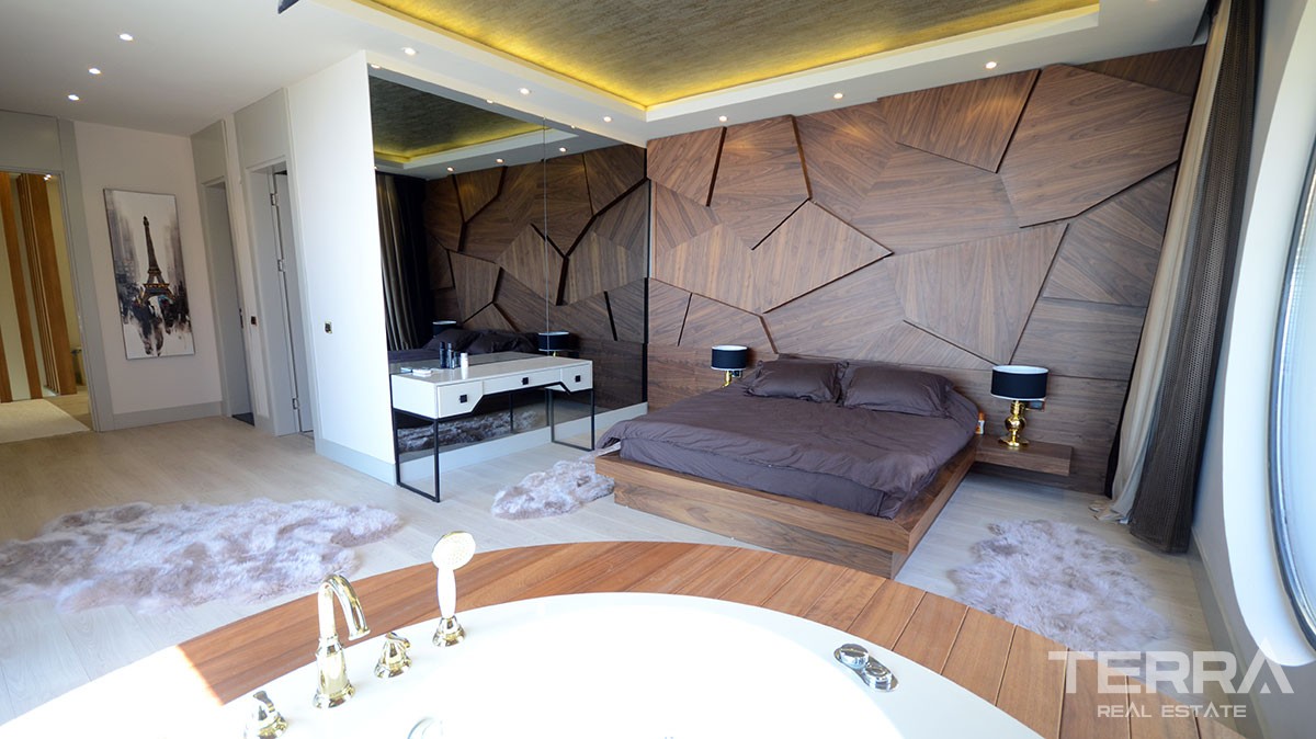 Villas for sale in Bektas, Alanya with pool & garage - 9562