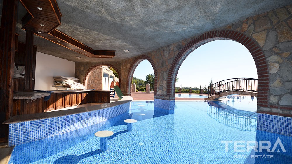 Villa zu verkaufen mit Panoramablick in Oba, Alanya - 9661