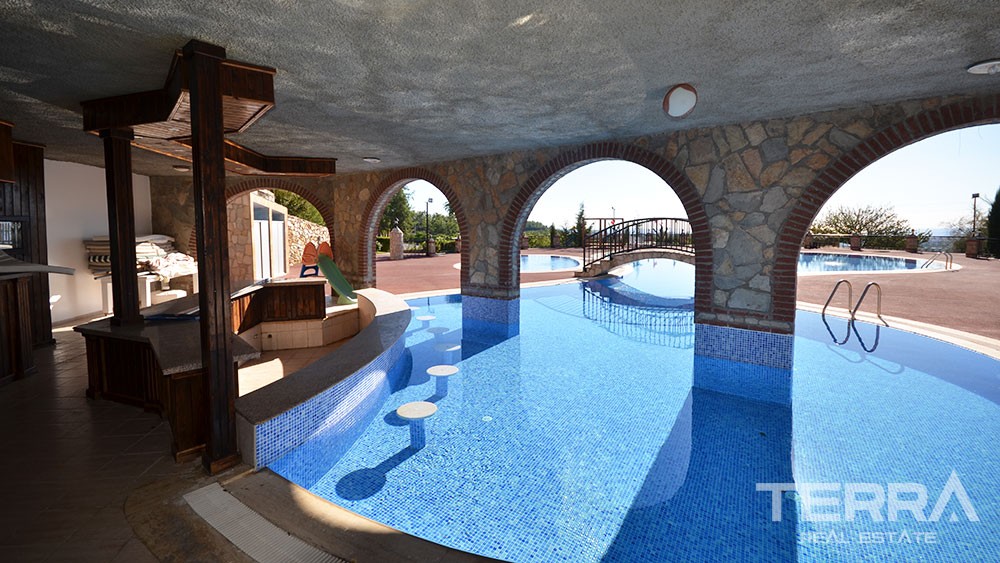 Villa zu verkaufen mit Panoramablick in Oba, Alanya - 9665