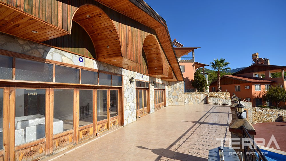 Villa zu verkaufen mit Panoramablick in Oba, Alanya - 9681